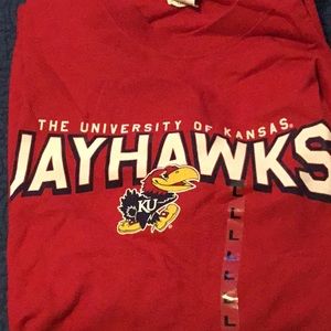 NWT University of Kansas Jayhawks Large Shirt